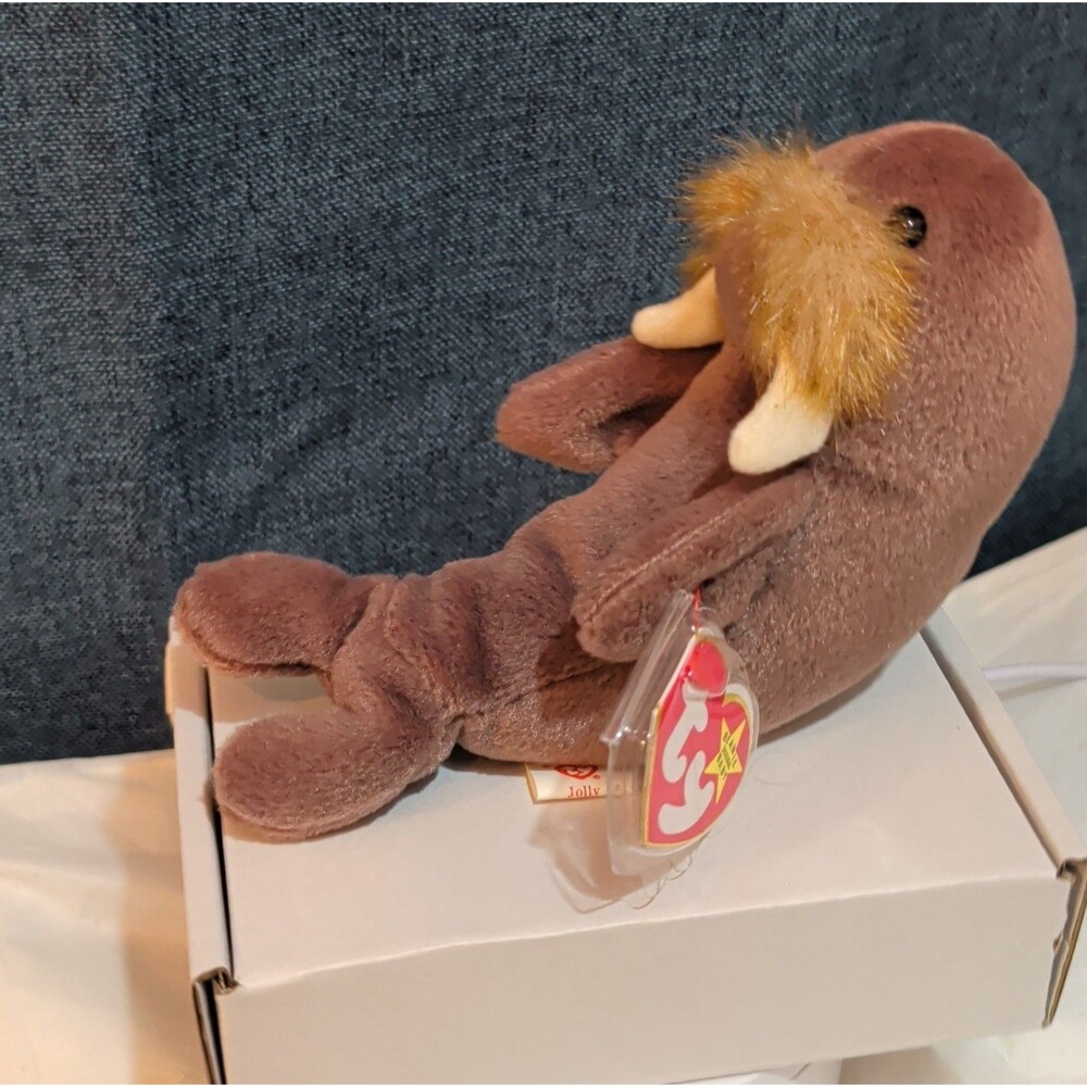 Ty Beanie Baby Jolly the Walrus 1996 Vintage Plush